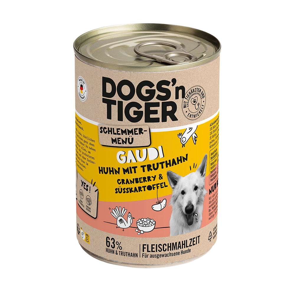 Dogs'n Tiger Gaudi: Huhn, Truthahn & Cranberry