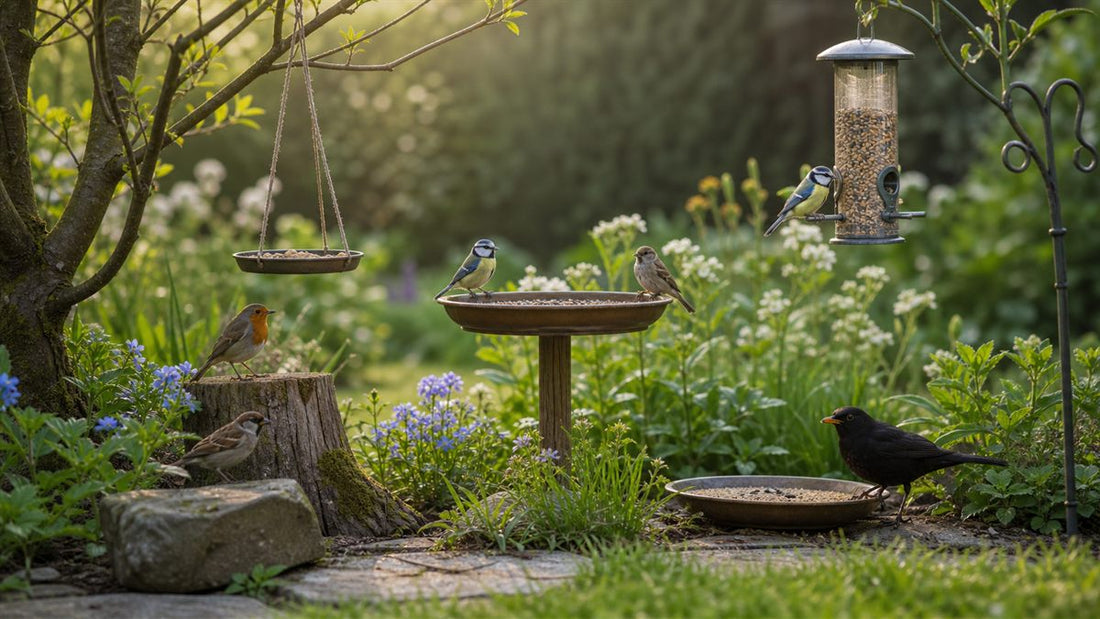 Welcher Vogel frisst was? Futtertabelle für Gartenvögel