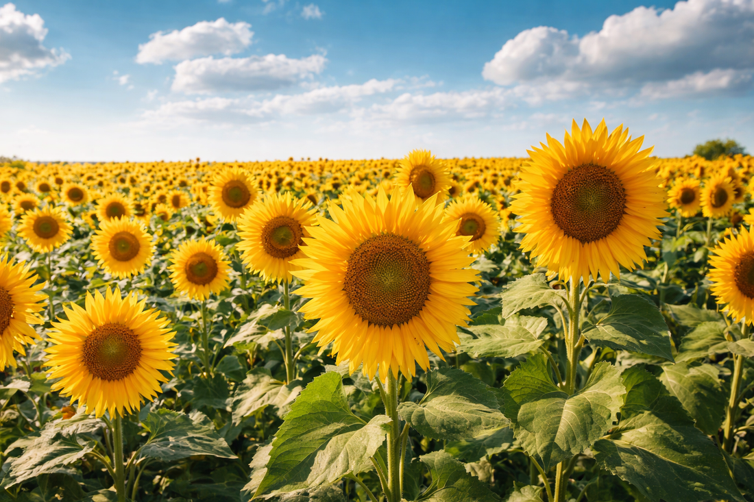 Unterschied zwischen schwarzen und gestreiften Sonnenblumenkernen
