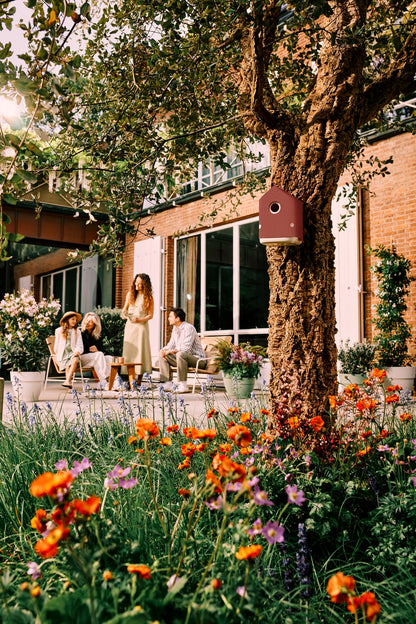 Elho Vogelhaus Cosy 18cm toskanisches rot