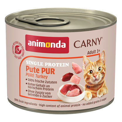 Animonda Carny Single Protein Pute pur 200g Katzenfutter