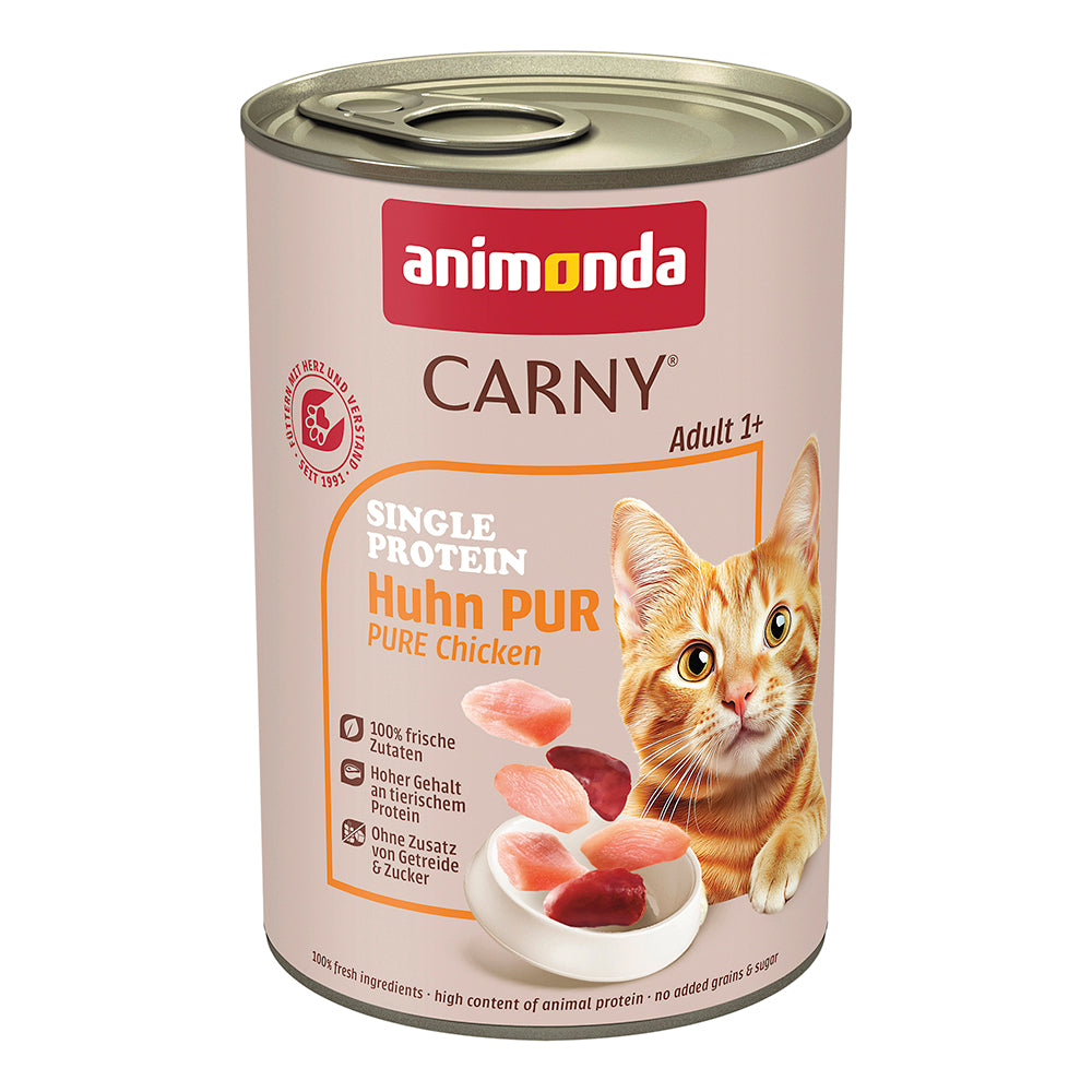Animonda Carny Single Protein Huhn pur 400g Katzenfutter
