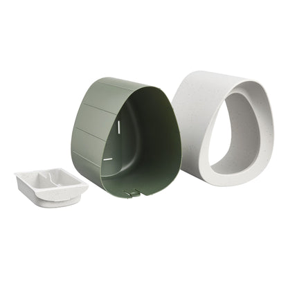 Elho Vogelfutterhaus essential 18cm faser grau