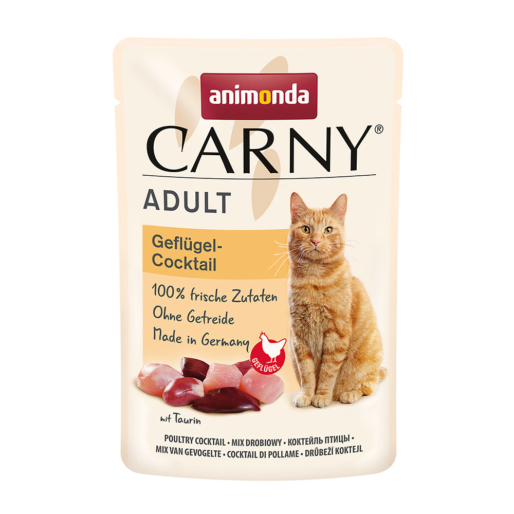 Animonda Carny Adult Geflügel Cocktail Pouch 85g
