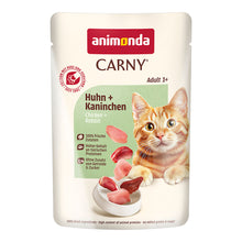 Animonda Carny Adult Huhn + Kaninchen Pouch 85g Katzenfutter