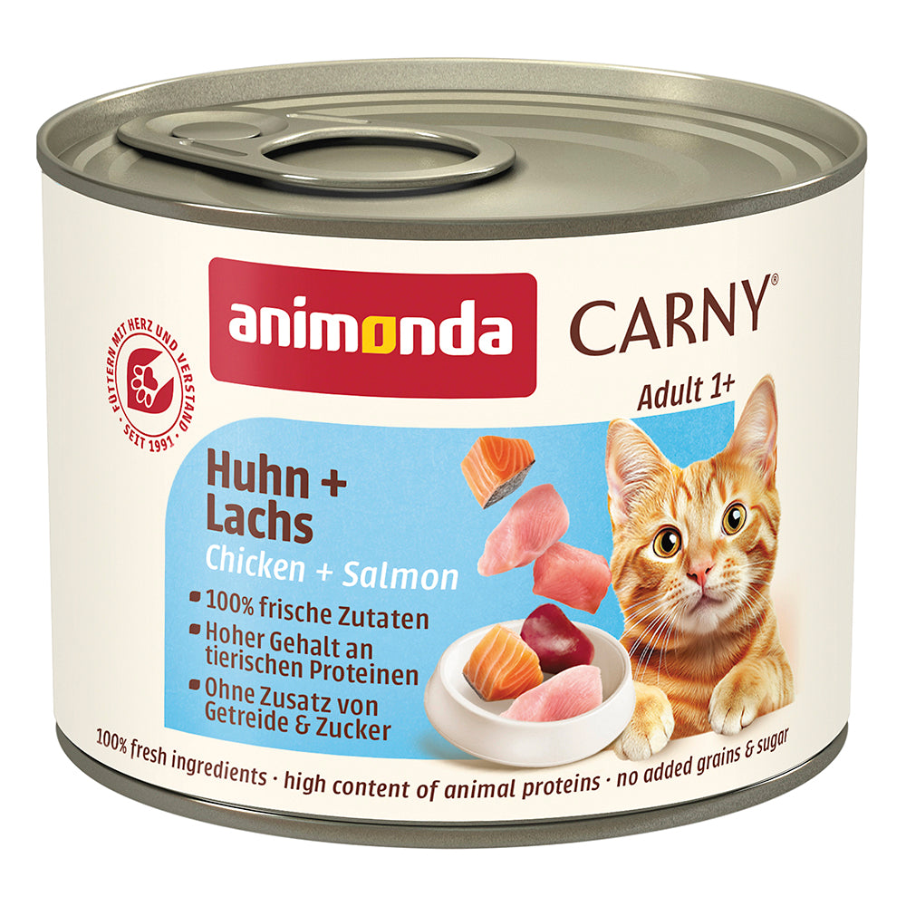 Animonda Carny Adult Huhn &amp; Lachs 200 g Dose Katzen-Nassfutter