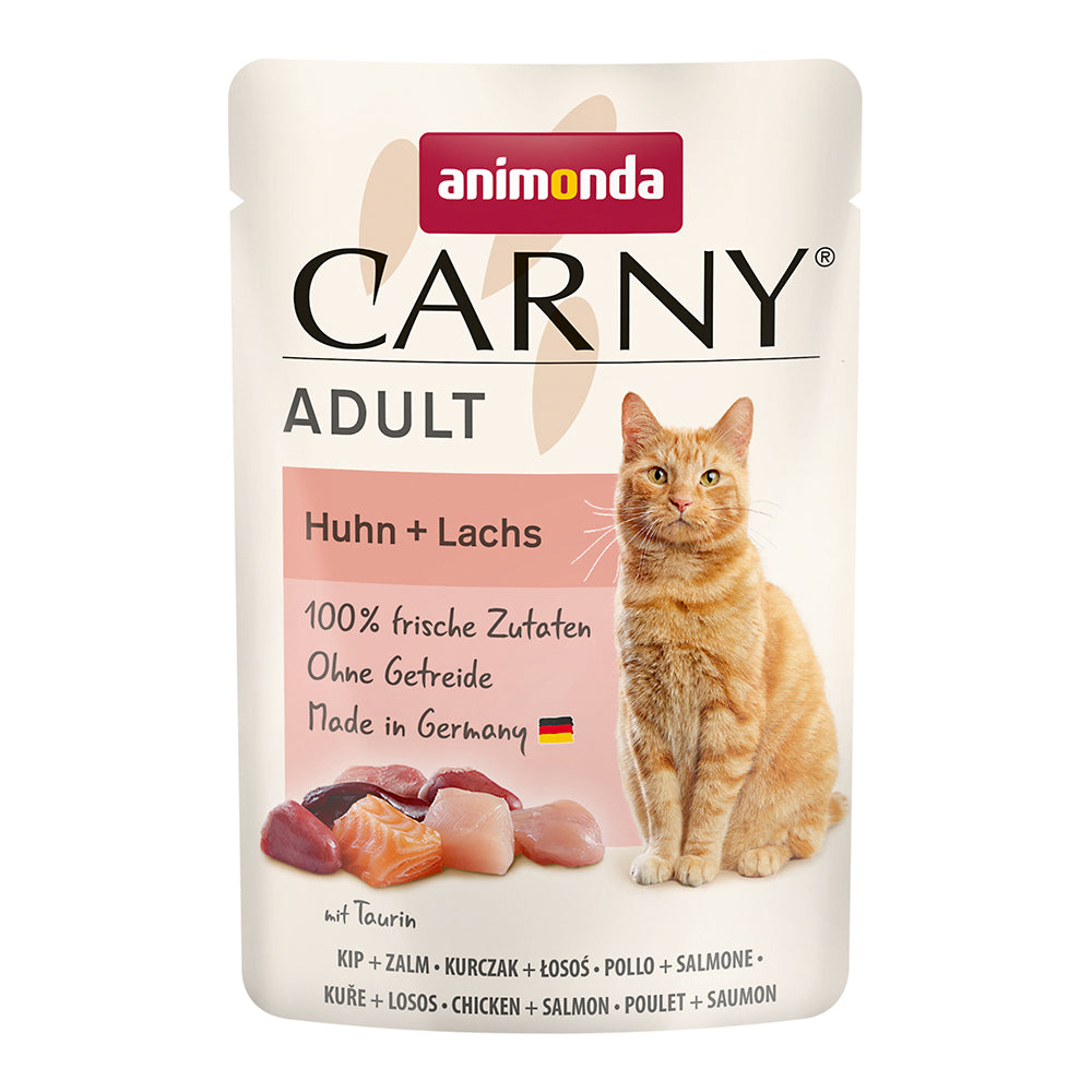 Animonda Carny Adult Huhn + Lachs Pouch 85g