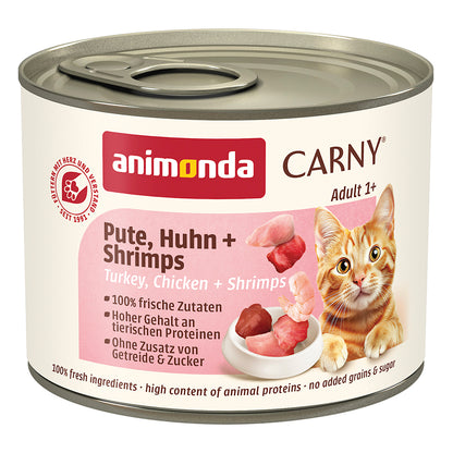 Animonda Carny Adult Pute &amp; Huhn &amp; Shrimps 200 g