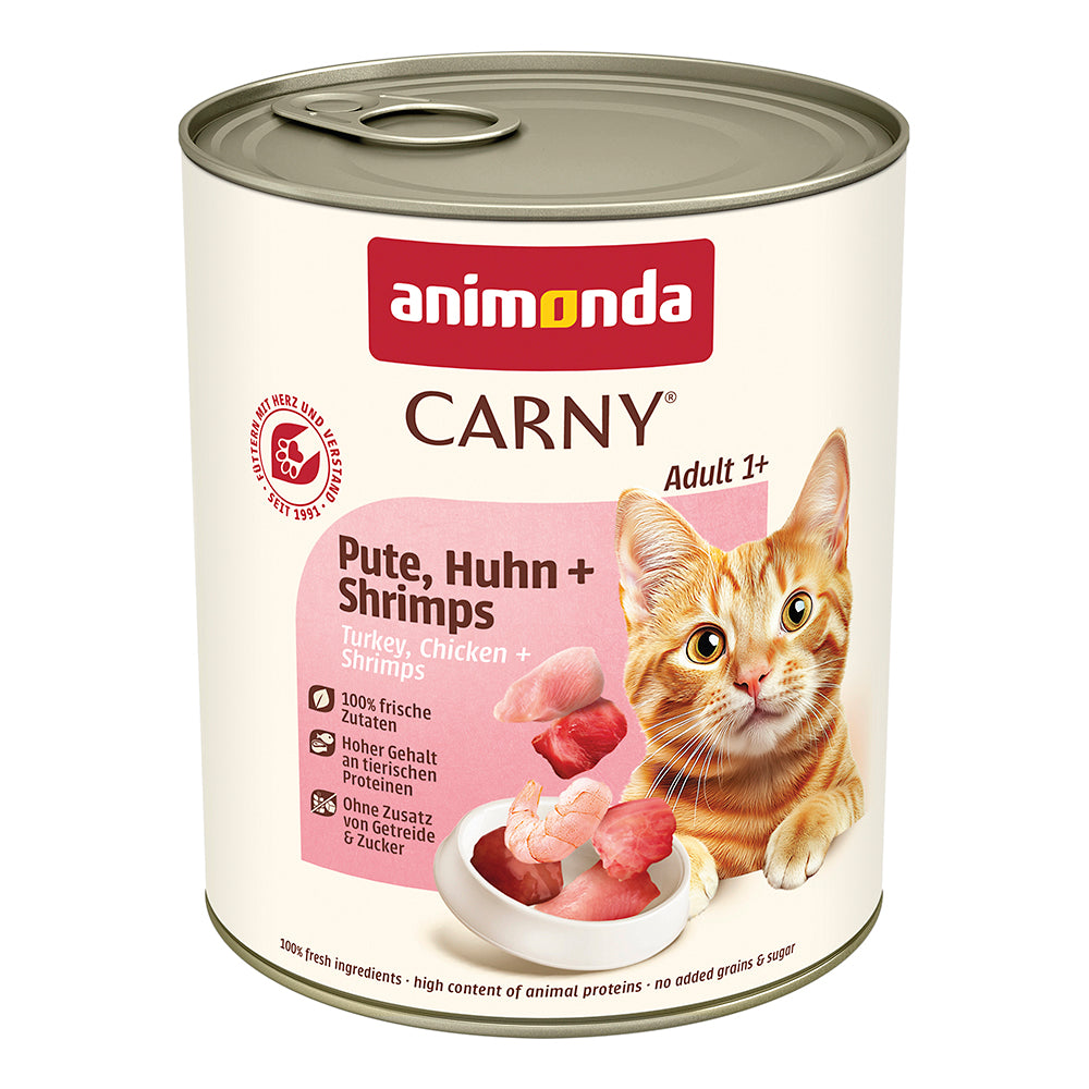 Animonda Carny Adult Pute &amp; Huhn &amp; Shrimps 800 g