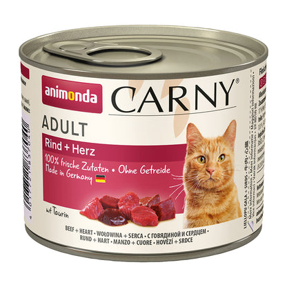 Animonda Carny Adult Rind + Herz 200g