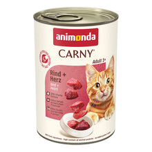 Animonda Carny Adult Rind + Herz 400 g Katzen-Nassfutter