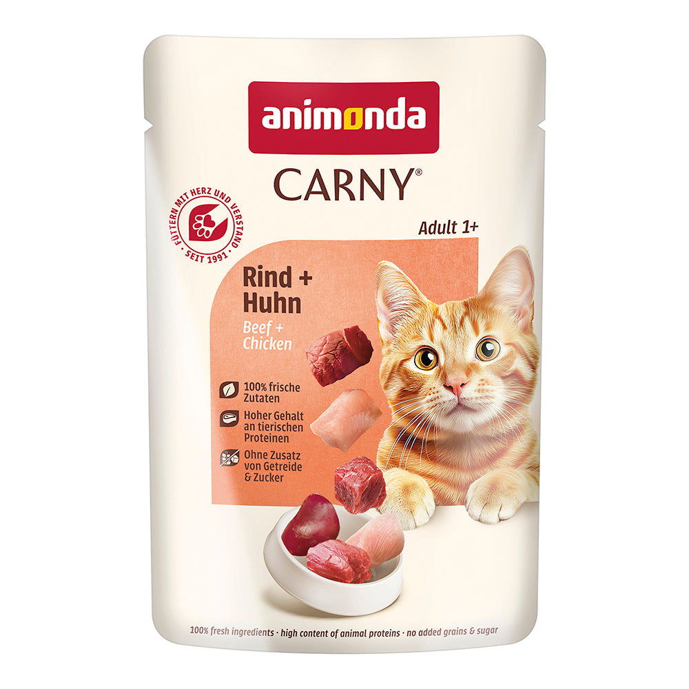 Animonda Carny Adult Rind &amp; Huhn Pouch 85 g