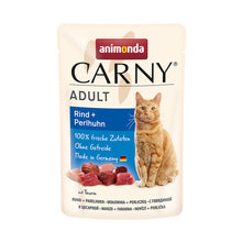 Animonda Carny Adult Rind & Perlhuhn Pouch 85g