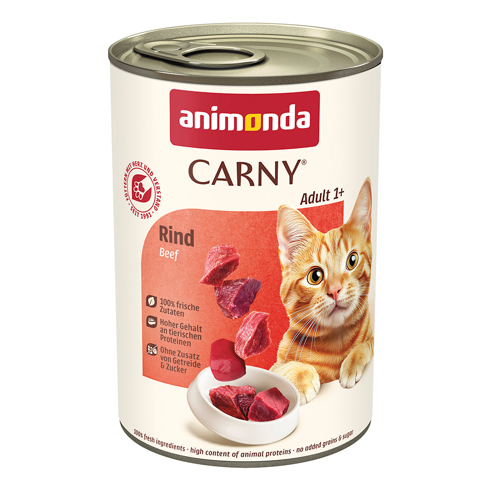 Animonda Carny Adult Rind pur 400 g Katzen-Nassfutter