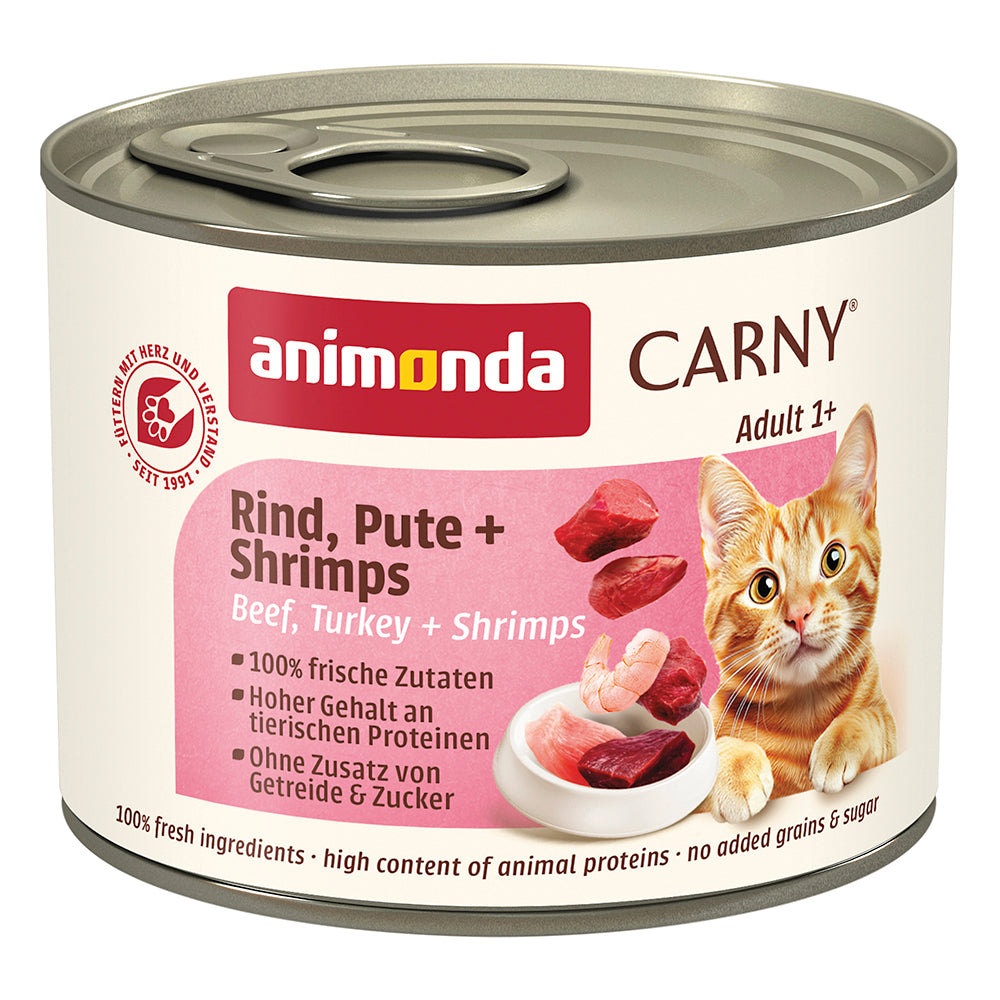 Animonda 284815Adult Rind, Pute + Shrimps 200g