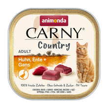 Animonda Carny Country mit Huhn, Ente &amp; Gans 100 g Katzen-Nassfutter