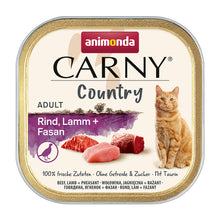 Animonda Carny Country mit Rind, Lamm &amp; Fasan 100 g Katzen-Nassfutter