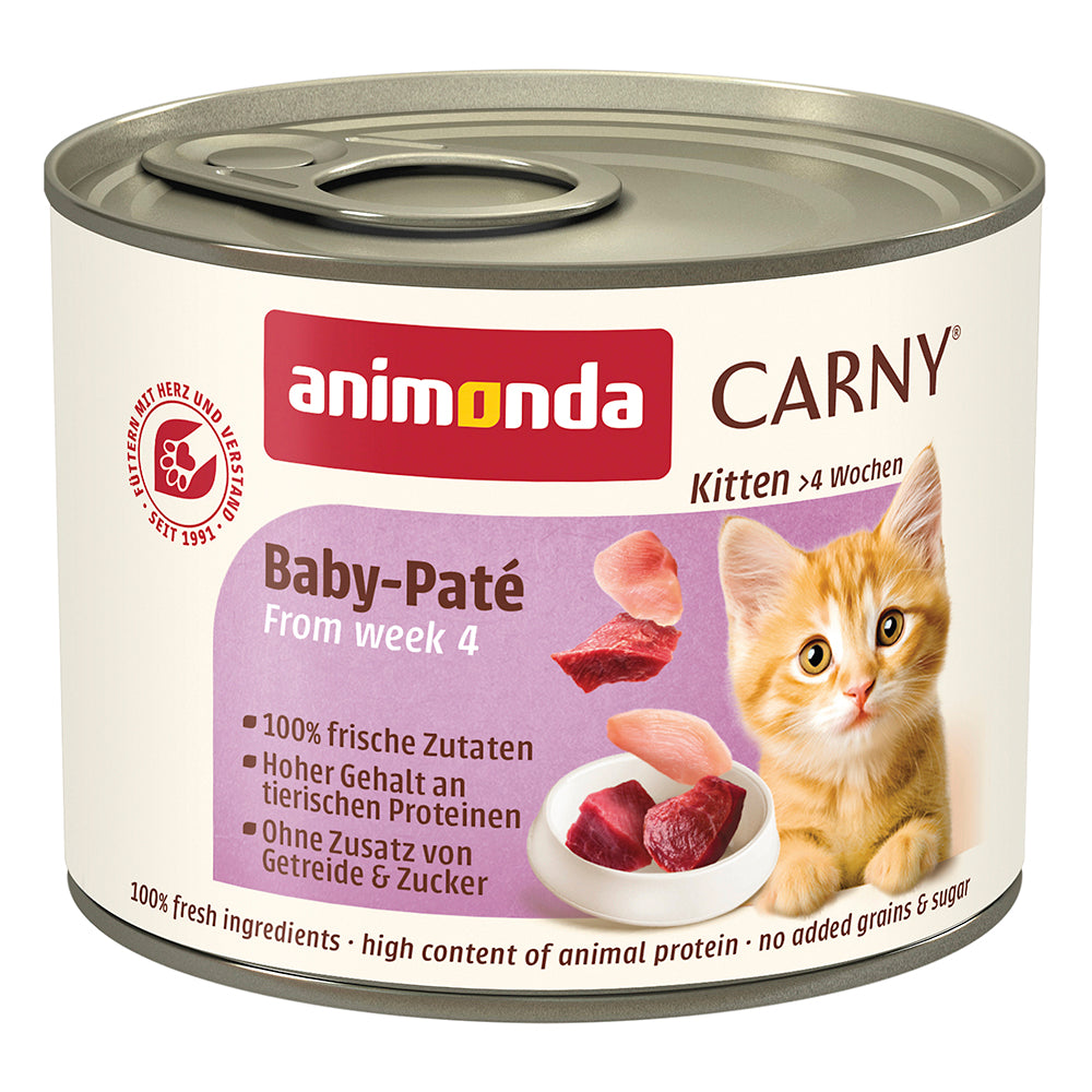 Animonda Carny Kitten Baby Paté 200 g Katzen-Nassfutter