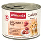 Animonda Carny Kitten Kalb, Huhn &amp; Pute 200g Katzen-Nassfutter
