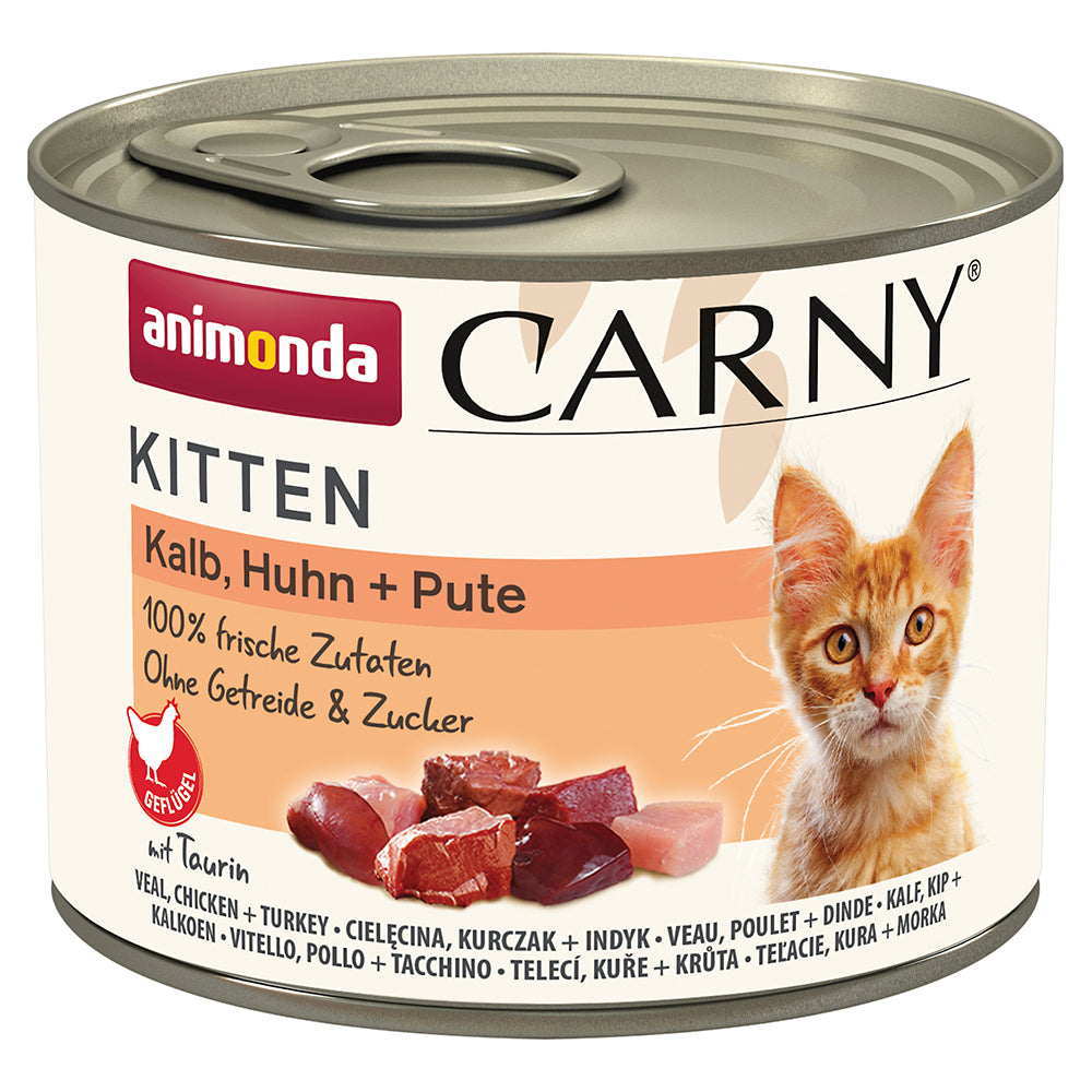 Animonda Carny Kitten Kalb, Huhn & Pute 200g