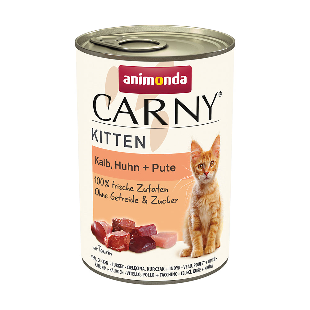 Animonda Carny Kitten Kalb, Huhn & Pute 400g