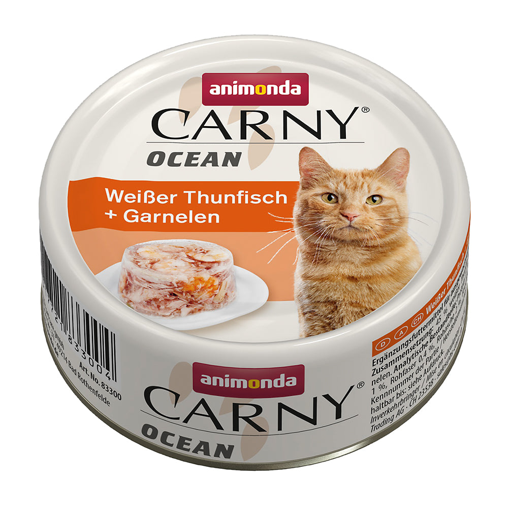 Animonda Carny Ocean Adult Weißer Thunfisch + Garnelen 80g