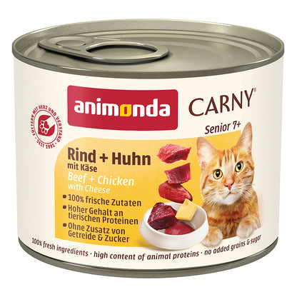 Animonda Carny Senior Rind+Huhn mit Käse 200g