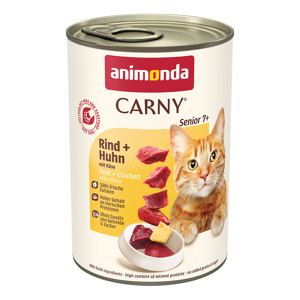 Animonda Carny Senior Rind+Huhn mit Käse 400g