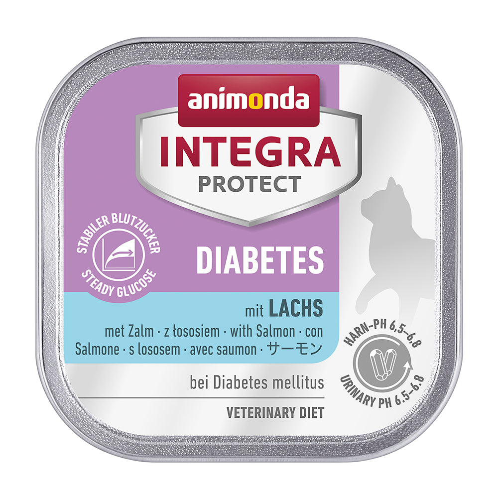 Animonda Integra Protect Diabetes Lachs 100g Katzenfutter