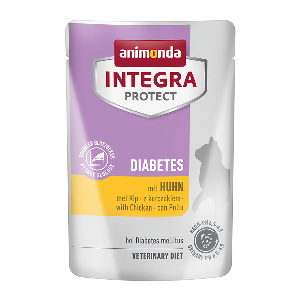 Animonda Integra Protect Diabetes mit Huhn 85g Katzenfutter