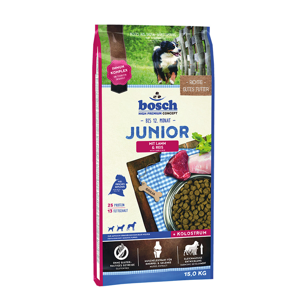 Bosch Junior Lamm & Reis 15kg
