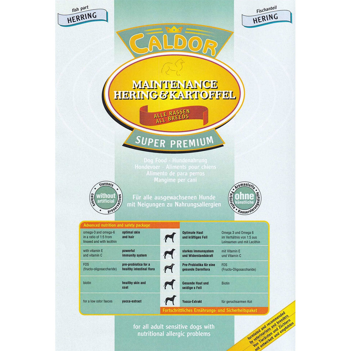 Caldor Maintenance Hering & Kartoffel 12kg