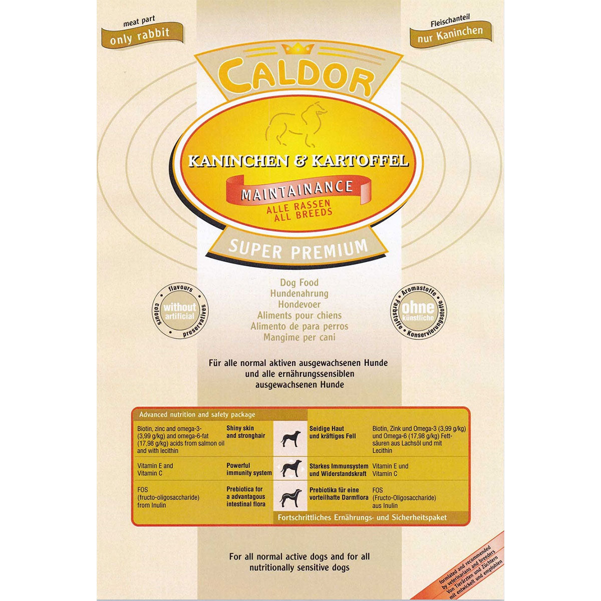 Caldor Maintenance Kaninchen & Kartoffel 12kg