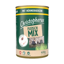 Christopherus Fleischmix mit Hühnerherzen 400g