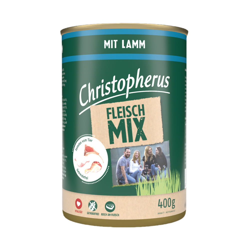 Christopherus Fleischmix mit Lamm 400g