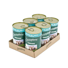 Christopherus Hundemenü mit Truthahn, Reis, Karotte 800g 6er Pack