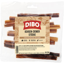 Dibo Ochsenziemer-Stücke 12cm, 15er Beutel