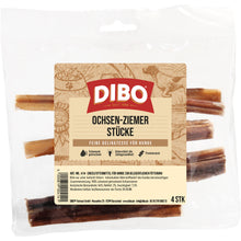 Dibo Ochsenziemer-Stücke 12cm, 4er Beutel