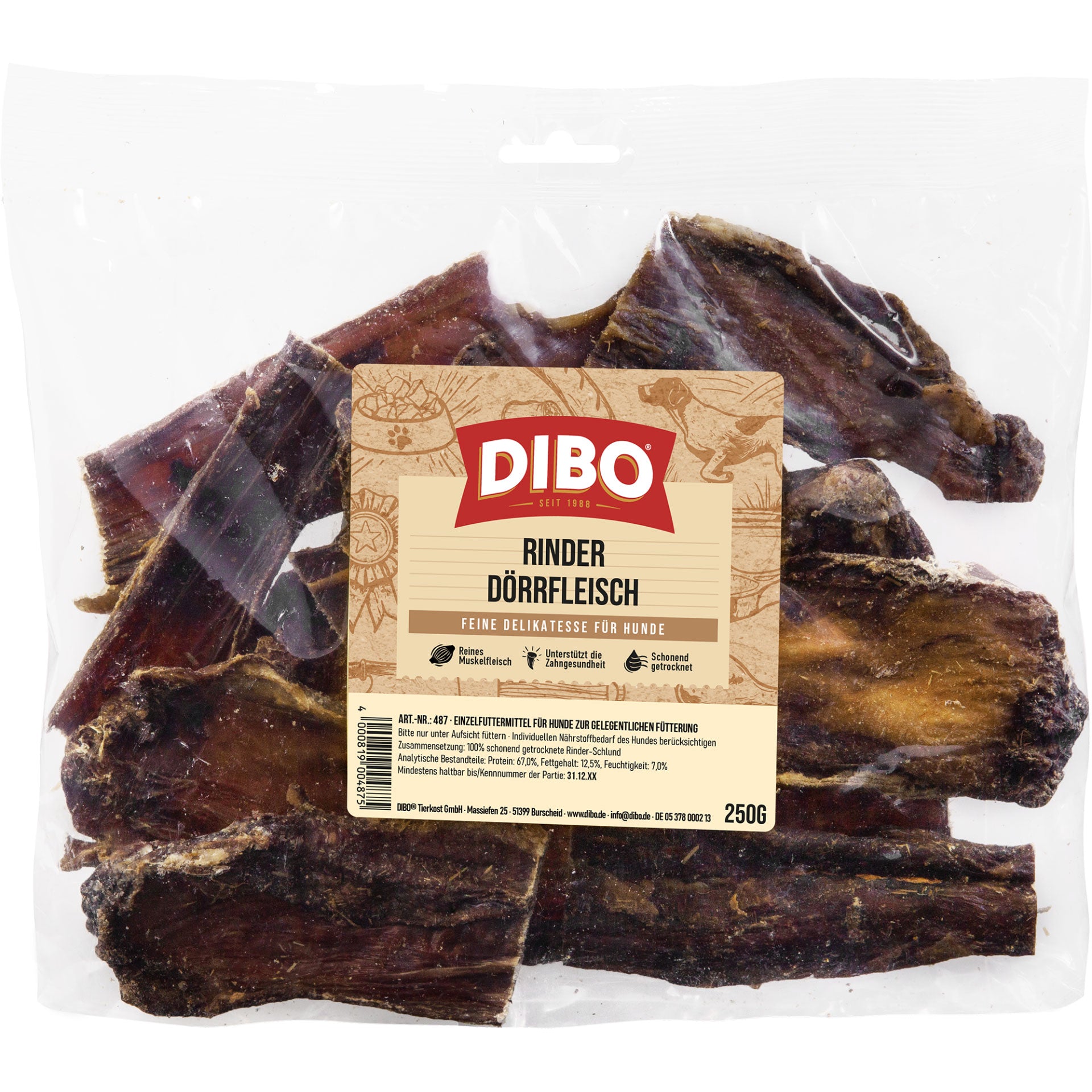 Dibo Rinderdörrfleisch 250g