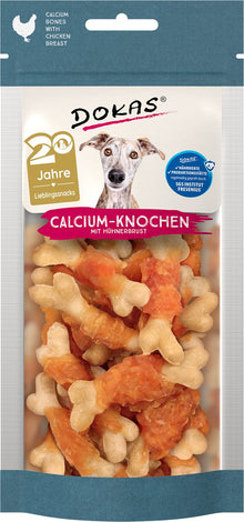 Dokas Calcium-Knochen mit Hühnerbrust 75g