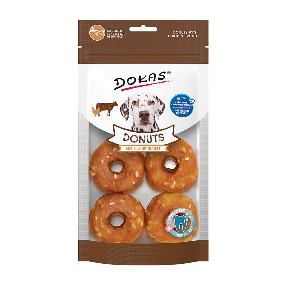Dokas Donuts mit Hühnerbrust 160g