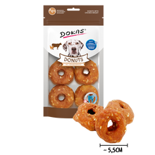 Dokas Donuts mit Hühnerbrust 160g offen
