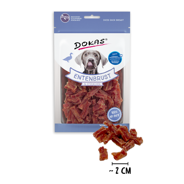 Dokas Entenbrust in Stückchen