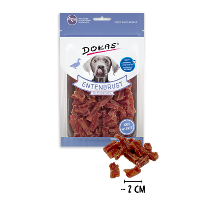 Dokas Entenbrust in Stückchen