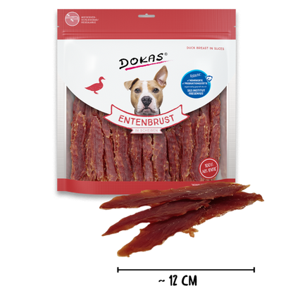 Dokas Entenbrust in Streifen