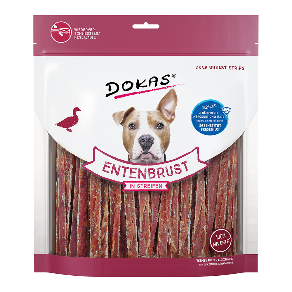 Dokas Entenbrust in Streifen 500g