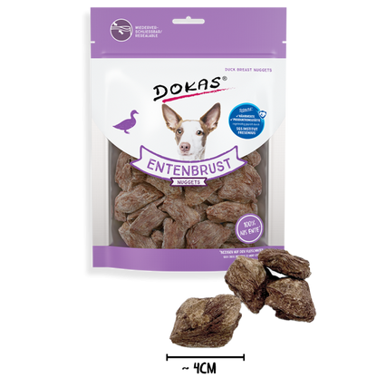 Dokas Entenbrust Nuggets 110g offen