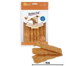 Dokas Hühnerbrust getrocknet 70g offen