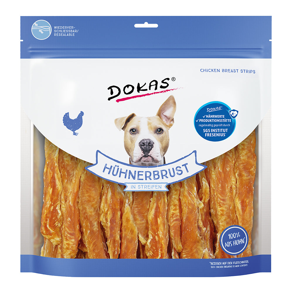 Dokas Hühnerbrust in Streifen 900g