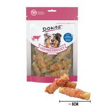 Dokas Hühnerbrust Kaurolle 250g offen